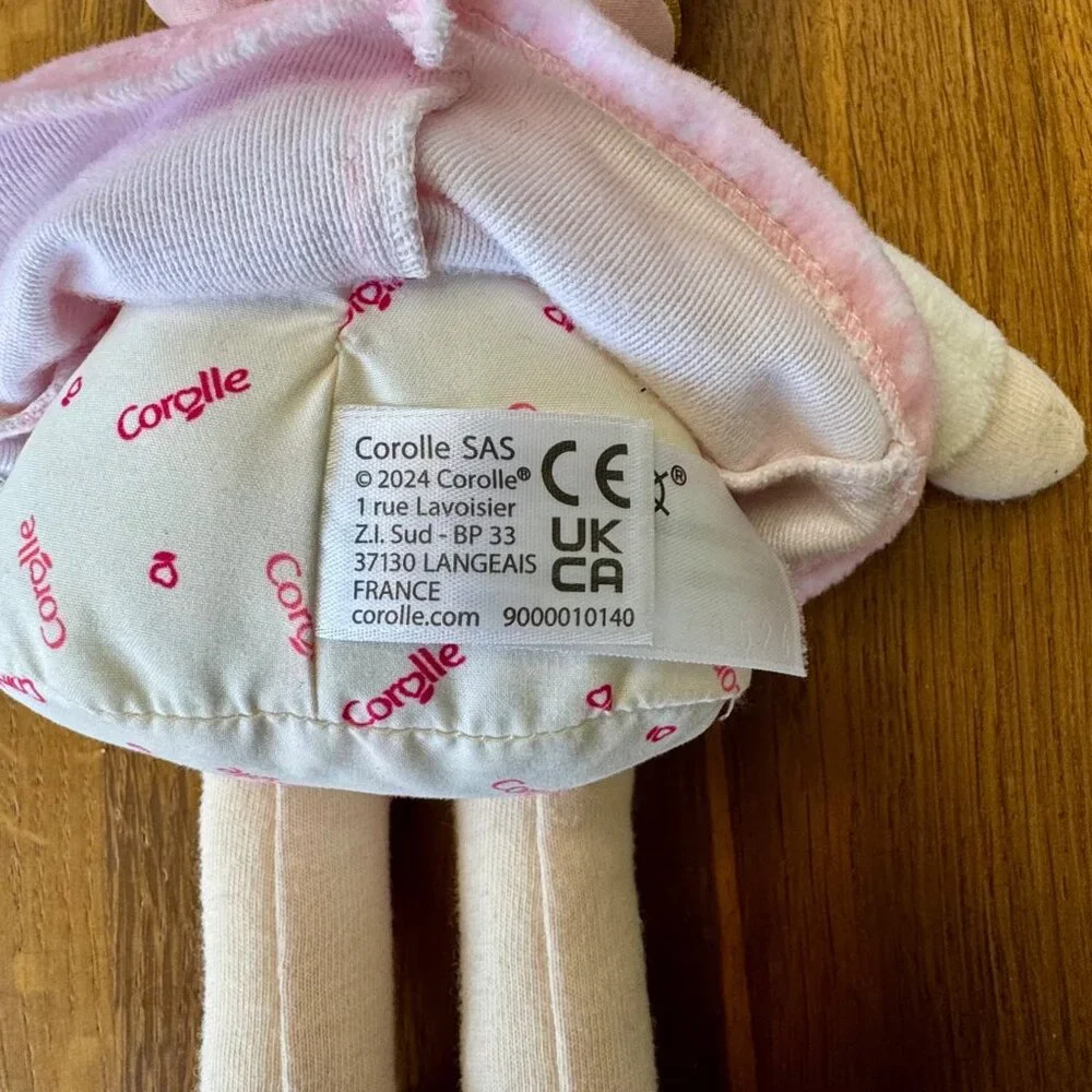 COROLLE Miss Starry Dreams Plush Doll 10" Soft Body Baby Toy Pink Vanilla Scent - Picture 5 of 7